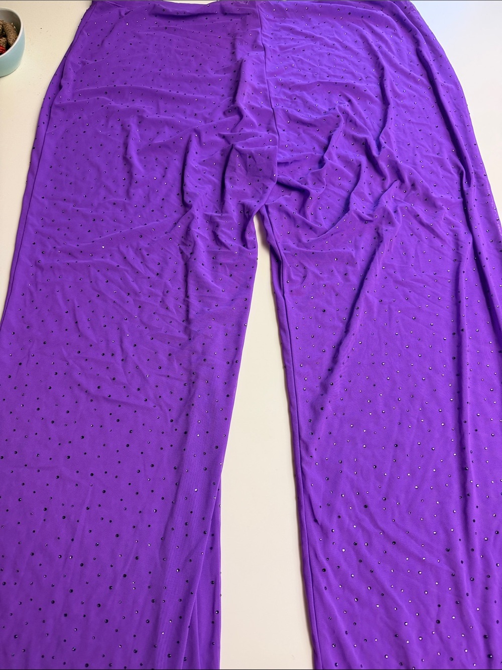SKIMS Mesh Rhinestone Pants 3X - Picture 6 of 7